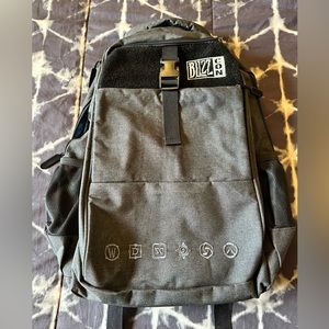 BlizzCon 2023 Official Backpack Warcraft Diablo Overwatch Blizzard Pre-Owned